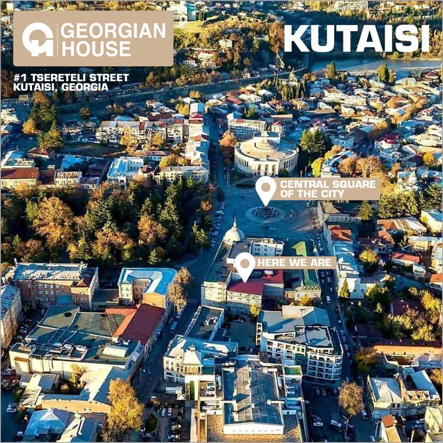 Georgian House Hotell Kutaisi Eksteriør bilde